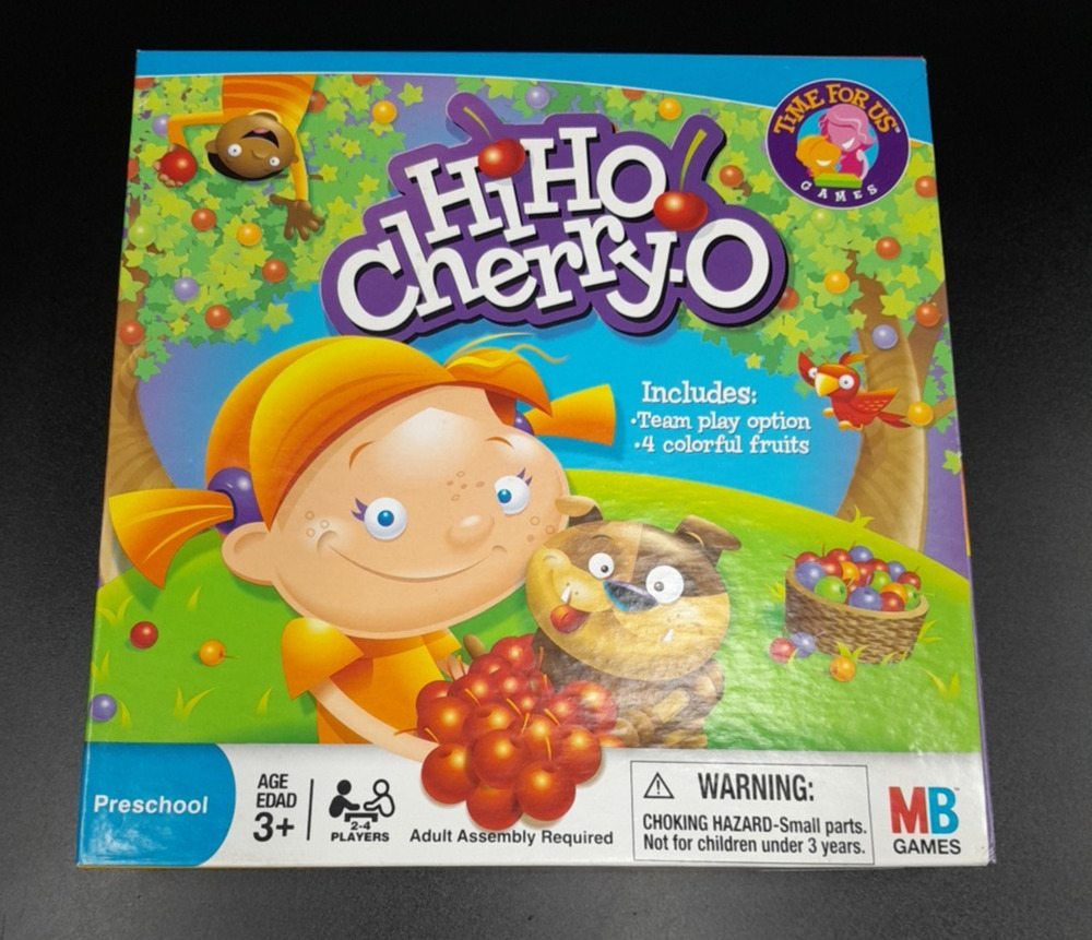 Hasbro Hi Ho! Cherry-O Early Math Learning Team Play Board Game 2007